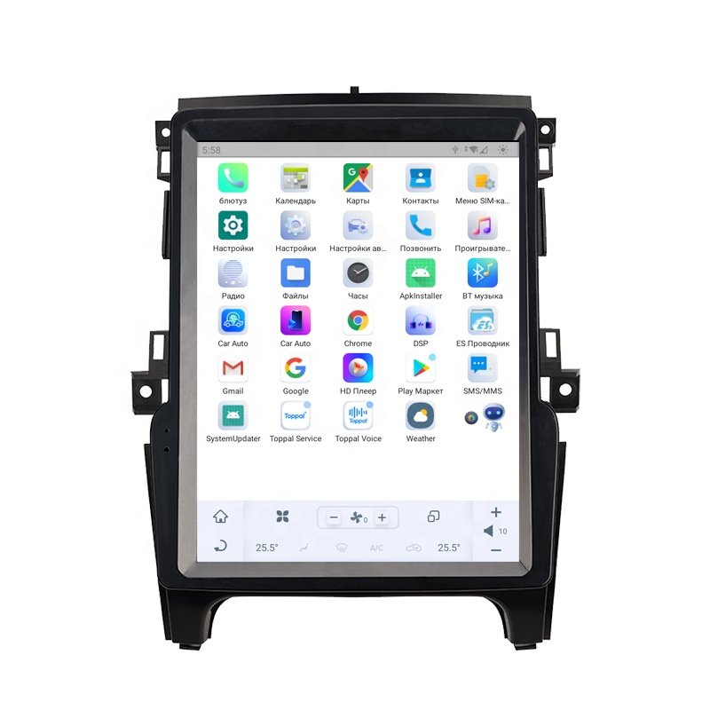 RoadNavi Tesla style Android 11 Car radio for Ford Everest Ranger 2016-2021 Car Multimedia Player Wireless Carplay 4G