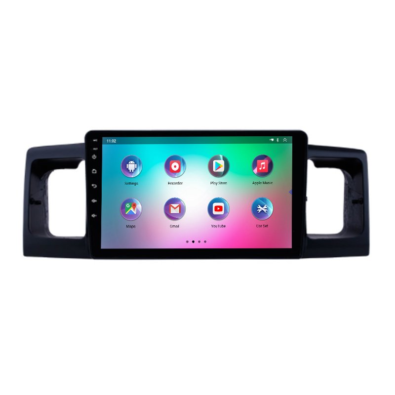 9'' Android 13.0 DSP Car Navigation Video Player For Toyota Corolla E120 2007-2012 BYD F3 Qualcomn car radio 4G+WIFI