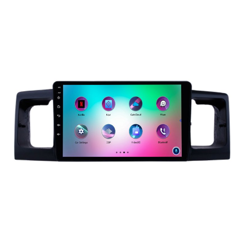 9'' Android 13.0 DSP Car Navigation Video Player For Toyota Corolla E120 2007-2012 BYD F3 Qualcomn car radio 4G+WIFI