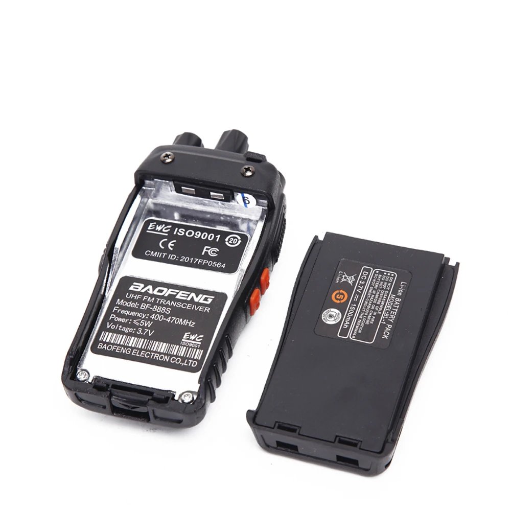 Wireless Frequency Long Range Portable 400-470MHz Ham Two Way Radio For Camping Hotel Baofeng BF-888S Pro Walkie Talkie