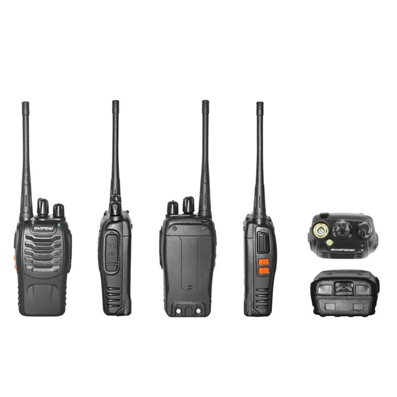 Wireless Frequency Long Range Portable 400-470MHz Ham Two Way Radio For Camping Hotel Baofeng BF-888S Pro Walkie Talkie
