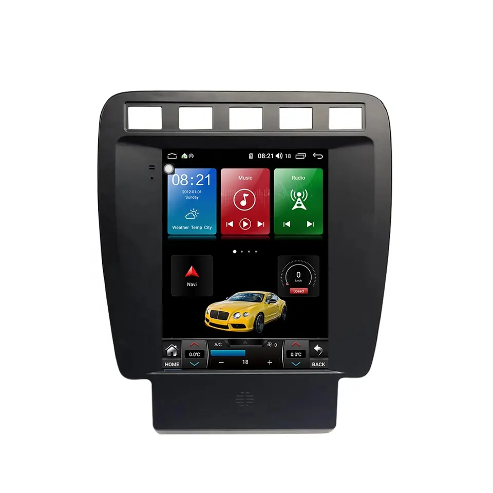 Navihua 9.7 Inch Android 12 Touch Screen Auto Radio Music Car Stereo Multimedia DVD Player for Porsche Cayenne old 2002-2009
