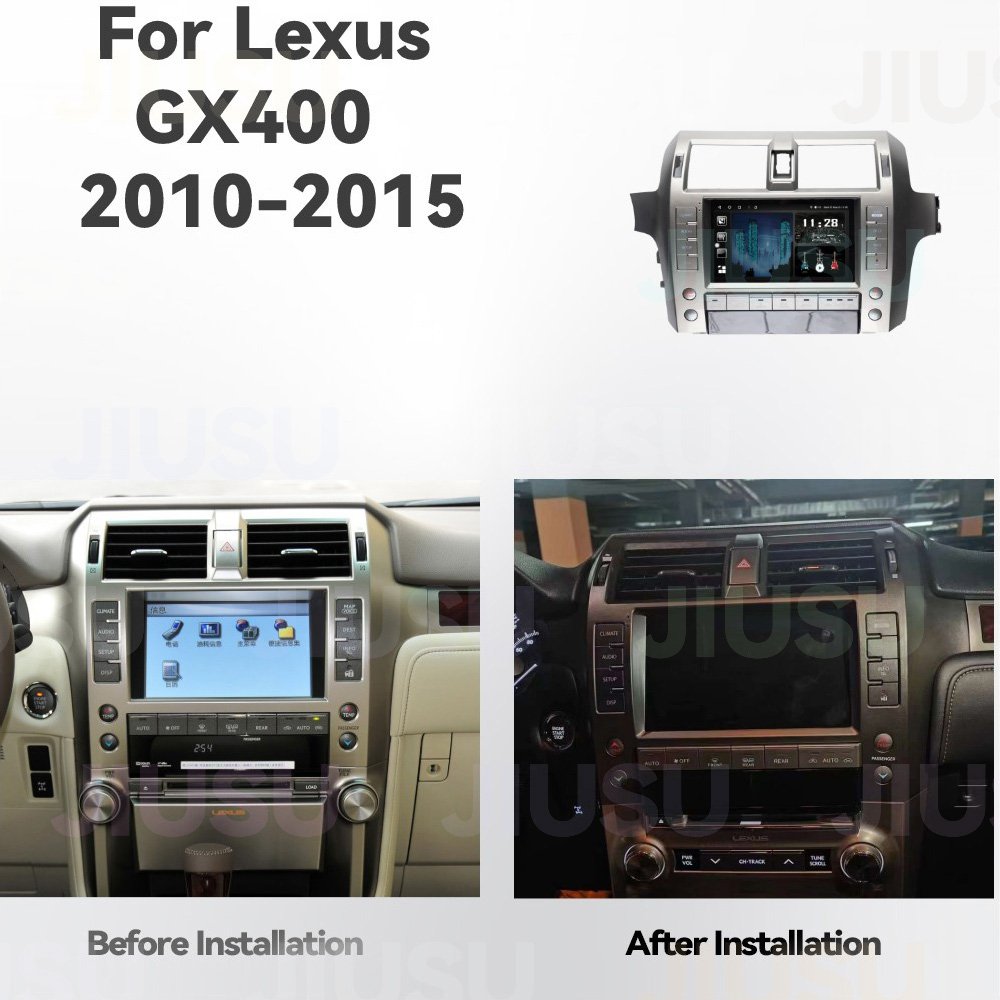 Android 12 Car Radio GPS DVD Player Stereo Multimedia Audio System for Lexus GX400 GX460 2010-2015 with Carplay DSP DAB