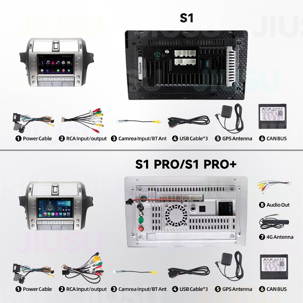 Android 12 Car Radio GPS DVD Player Stereo Multimedia Audio System for Lexus GX400 GX460 2010-2015 with Carplay DSP DAB