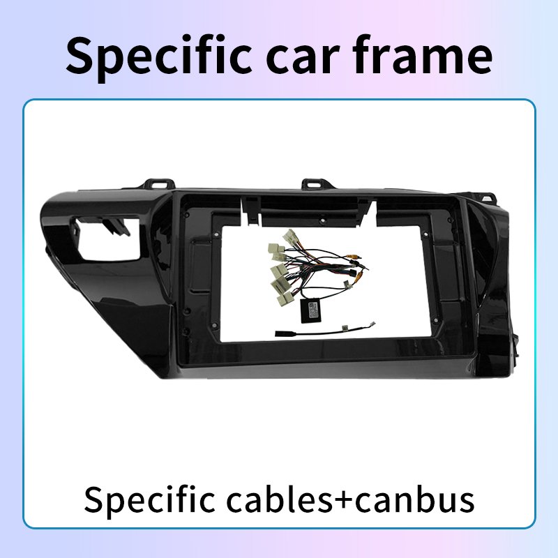Rotiss 8Core Android Car Radio GPS For TOYOTA Hilux 2017+ 10.1" car dvd player 2Din pantallas para autos auto monitor