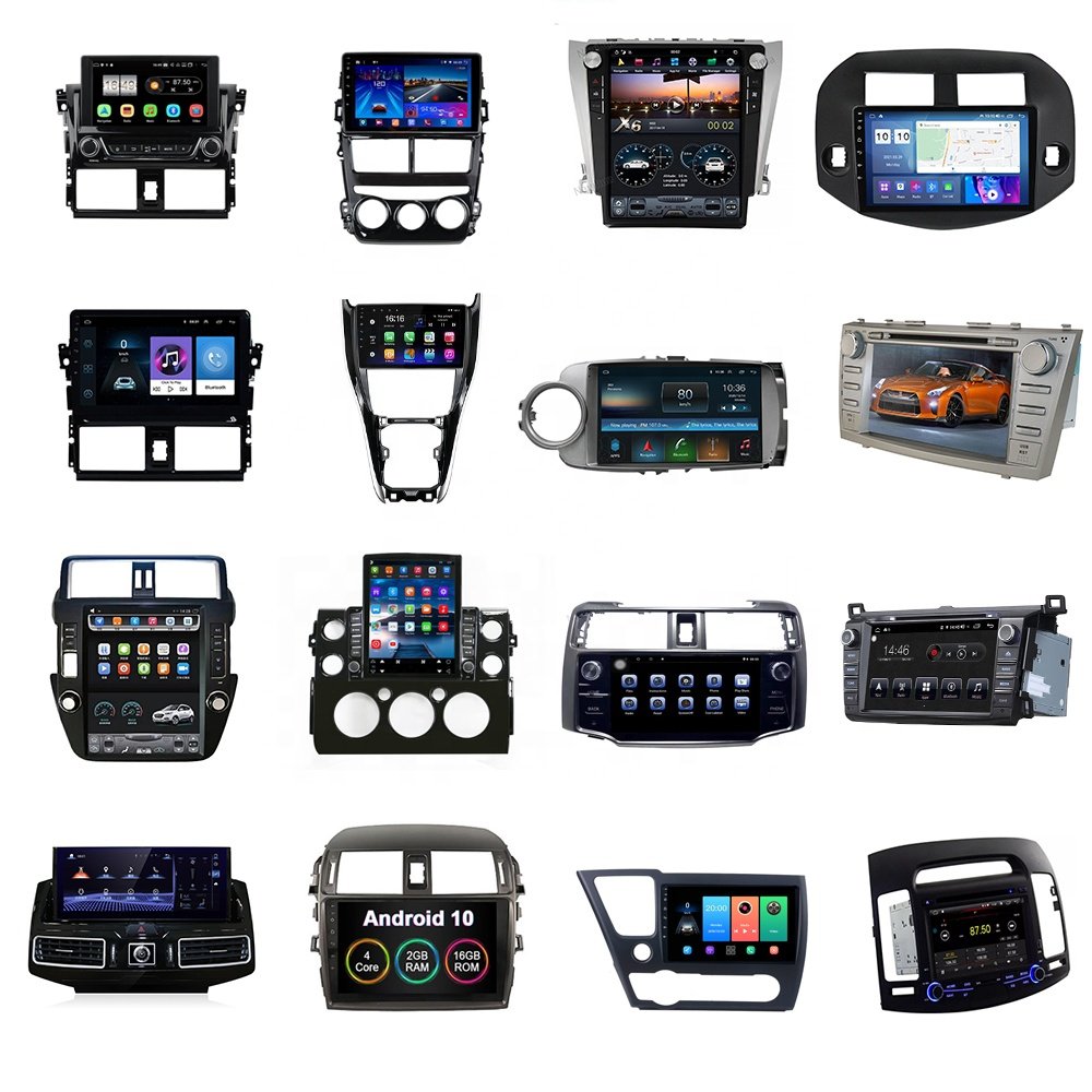 Car Android Display with Touch screen Radio Carplay GPS , Radio And Frame,Applicable To More Than 99% of Car series