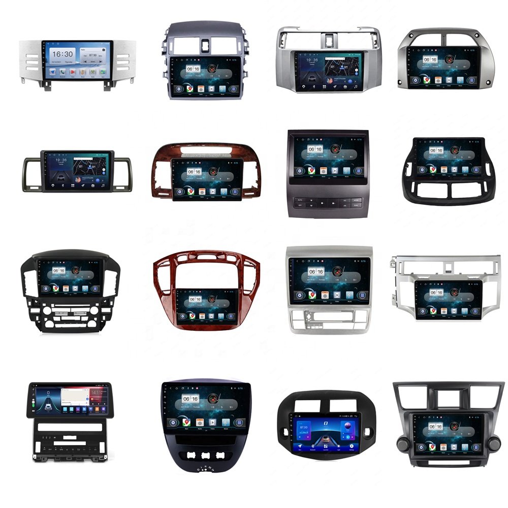 Car Android Display with Touch screen Radio Carplay GPS , Radio And Frame,Applicable To More Than 99% of Car series