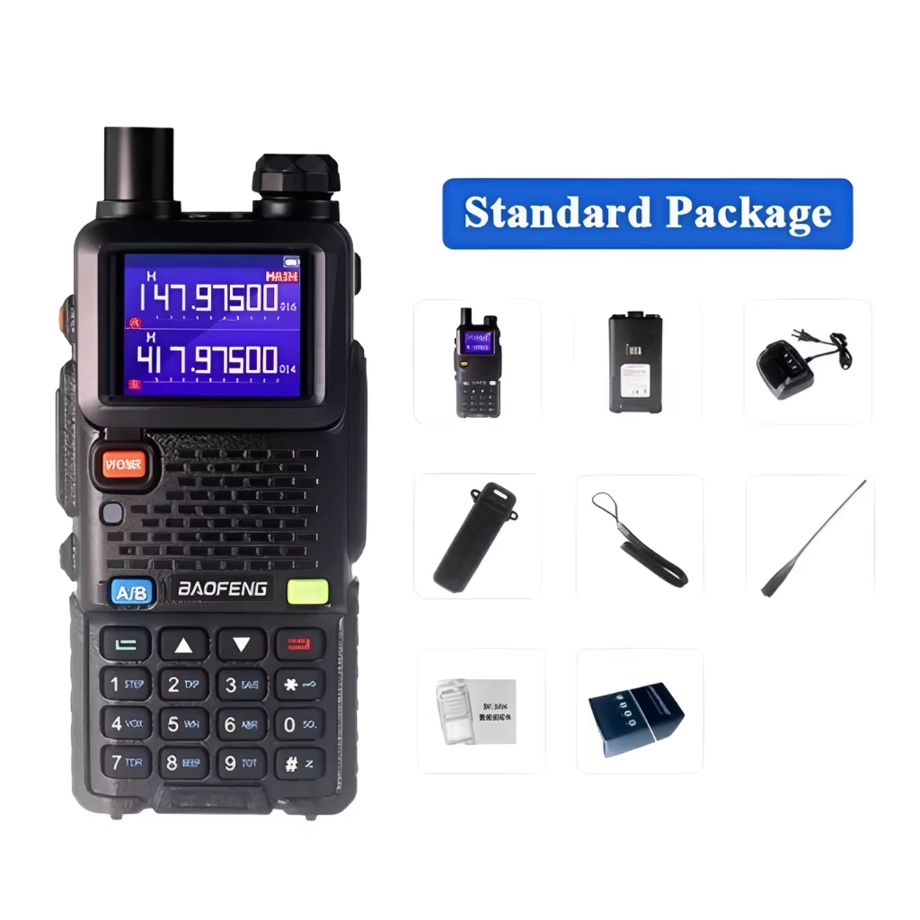 UV-5RM radio transceiver digital walkie-talkie supports TYPE-C charging with 8800mAh C