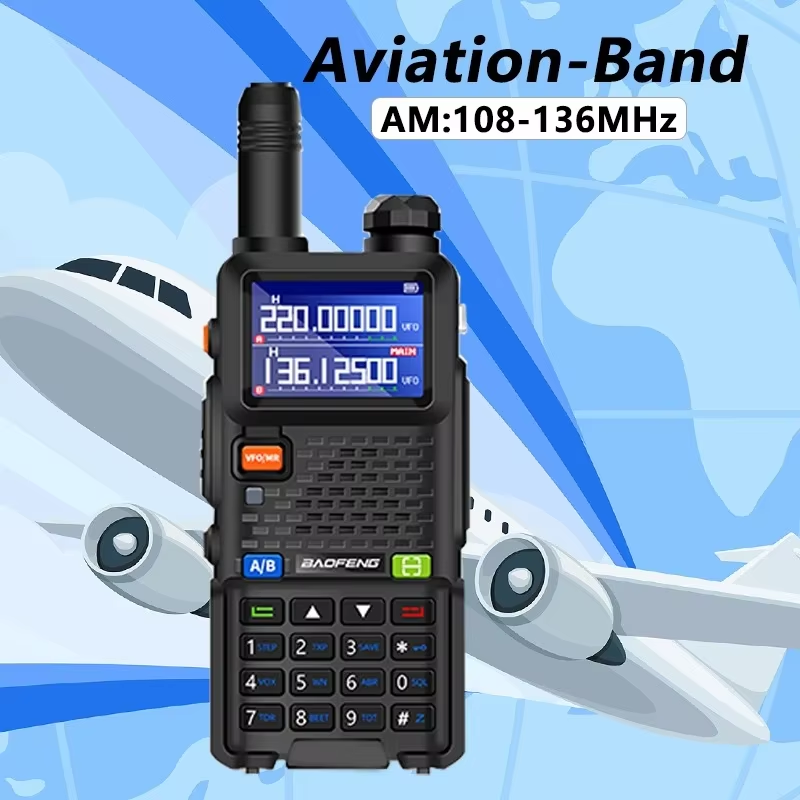 UV-5RM radio transceiver digital walkie-talkie supports TYPE-C charging with 8800mAh C