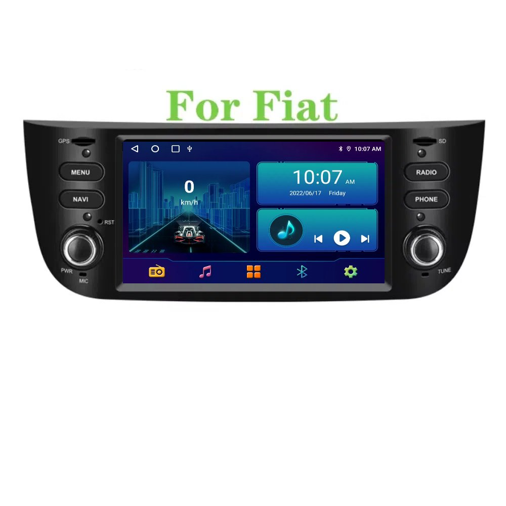 Android car radio GPS Wifi FM DVR For Fiat Punto 2010-2016/Linea 2012-2015 Android Car Radio Multi Screen Display