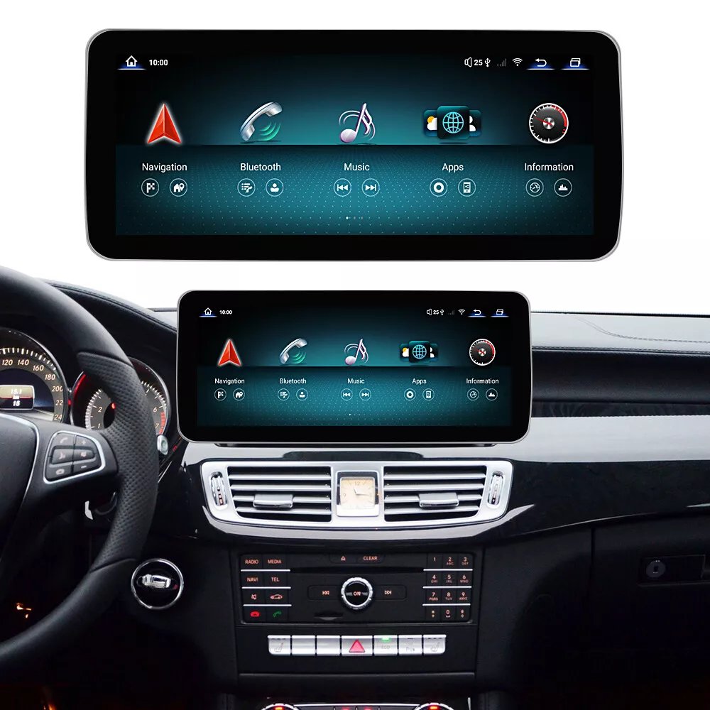8core Android13 12.3inch IPS Screen Car DVD Player auto radio stereo for Mercedes Benz CLS W218 2015-2018 NTG5.0 WIFI CARPIAY