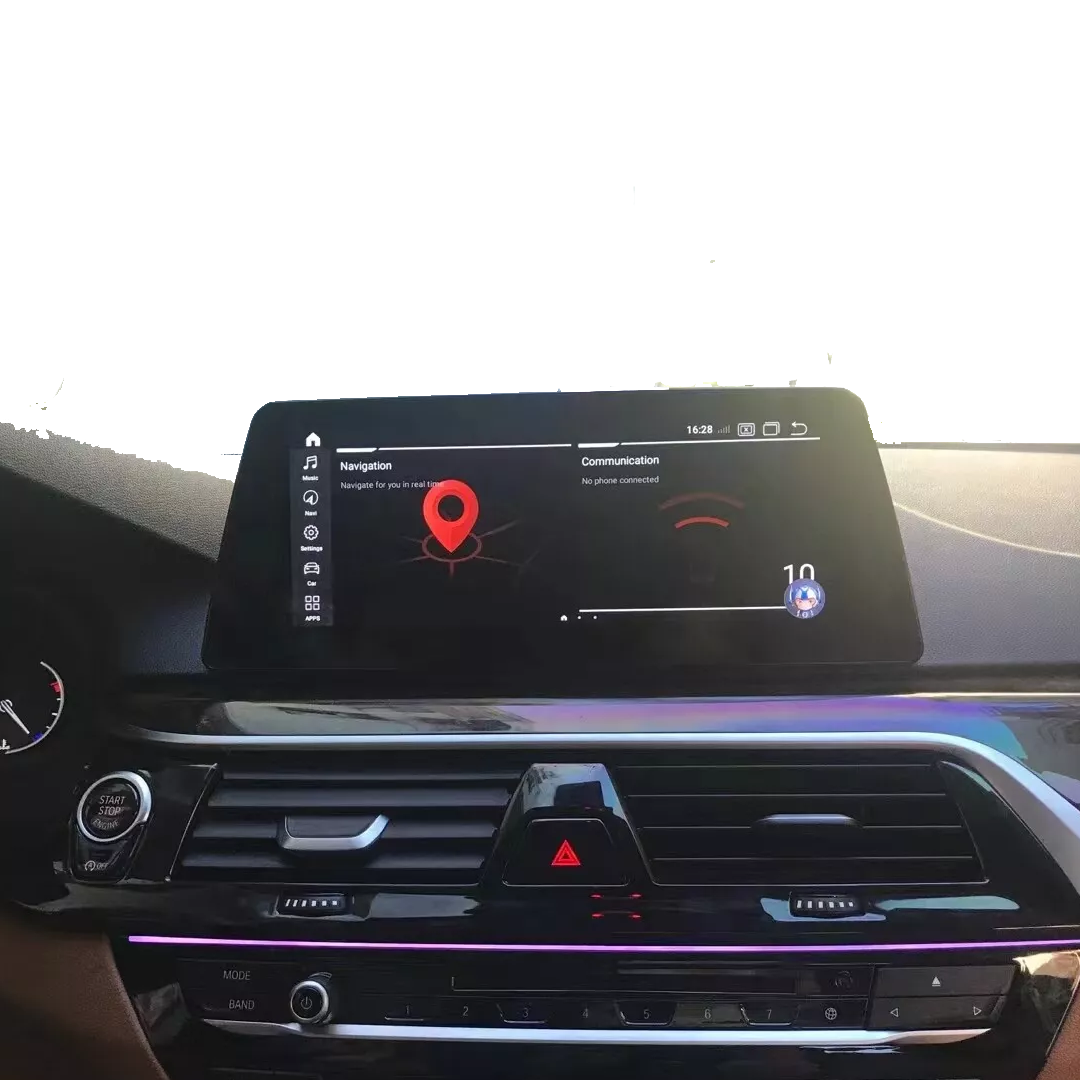 10.25" android 13 gps multimedia system navigation touch screen dvd audio player radio carplay For BMW 5 Series G30 G31 2018 EVO