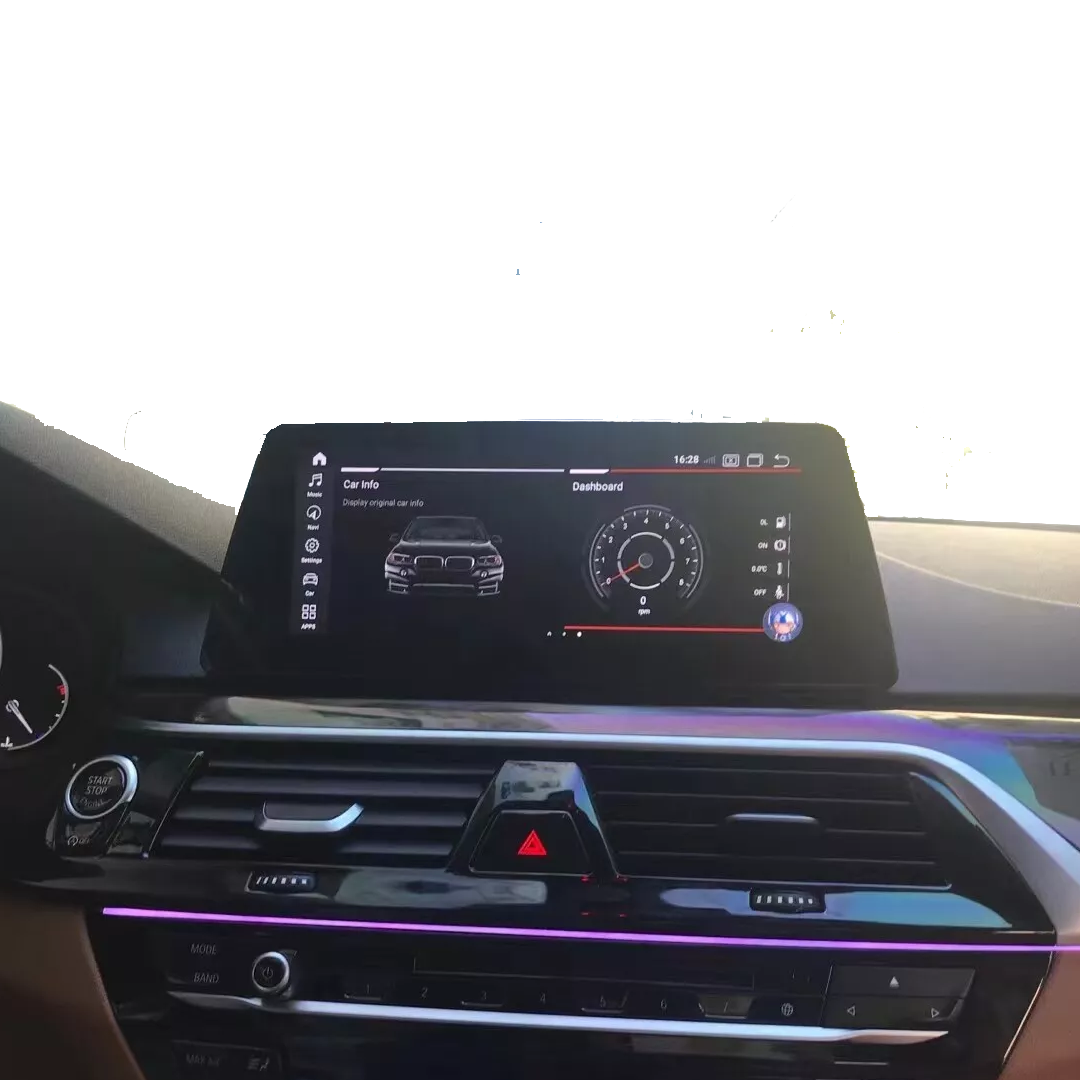 10.25" android 13 gps multimedia system navigation touch screen dvd audio player radio carplay For BMW 5 Series G30 G31 2018 EVO