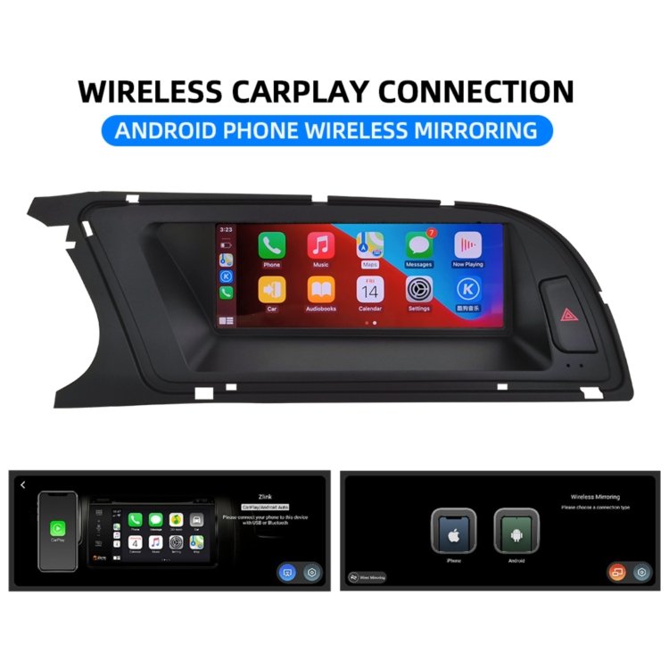 8 core 6G + 128G Android 11 Car Video Multimedia Radio DVD Player GPS Navigation For Audi A4L A4 B8 2013-2016 4G WIFI CARPIAY