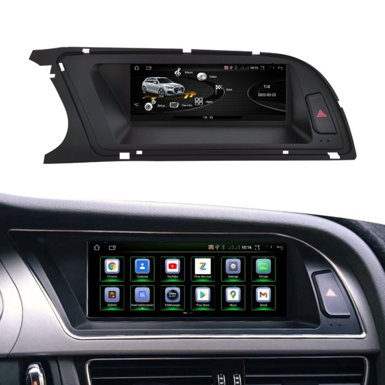 8 core 6G + 128G Android 11 Car Video Multimedia Radio DVD Player GPS Navigation For Audi A4L A4 B8 2013-2016 4G WIFI CARPIAY