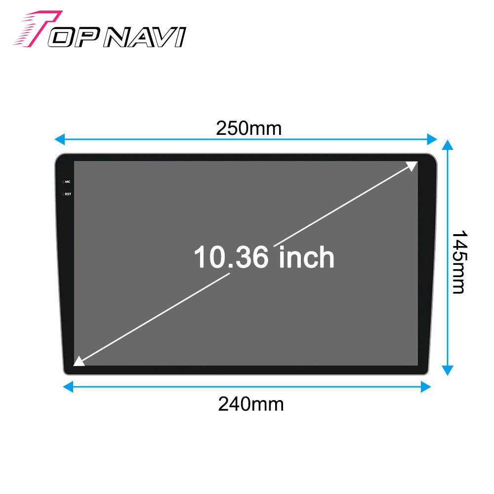 Car Stereo Radio support 360 camera 10.36" Universal GPS Wifi Navigation Auto Radio Multimedia Video Touch Screen DVD Car Player