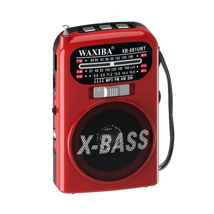 Waxiba 881 Urt Xb-881Urt Small Bt Mp3 Music Player Am Fm Sw 3 Band World Radio