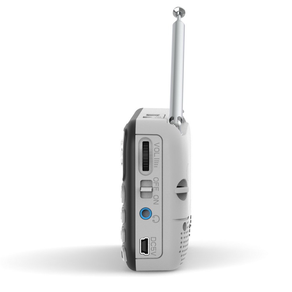Portable DAB/DAB+ FM Radio with Blue tooth Speaker and SD TF Card USB Player