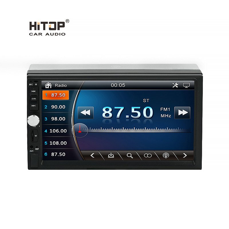 Universal WIN CE EW6800 FM AUX Audio Video Fast Phone Charging BT 7inch Radio MP5 Player with Remote Control