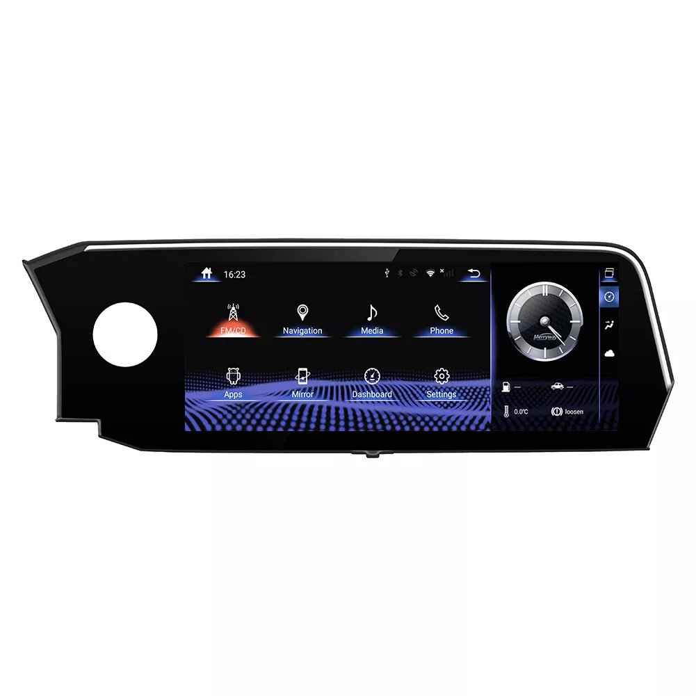 8core 12.3-inch android 13 car stereo gps navigation radio multimedia dvd player For Lexus ES series ES300H 2018-2021
