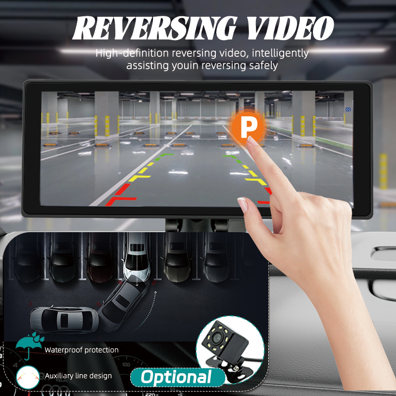 Universal 10.26'' HD portable DVD Player For Car F133 Scheme Wireless carplay And for Android AUTO