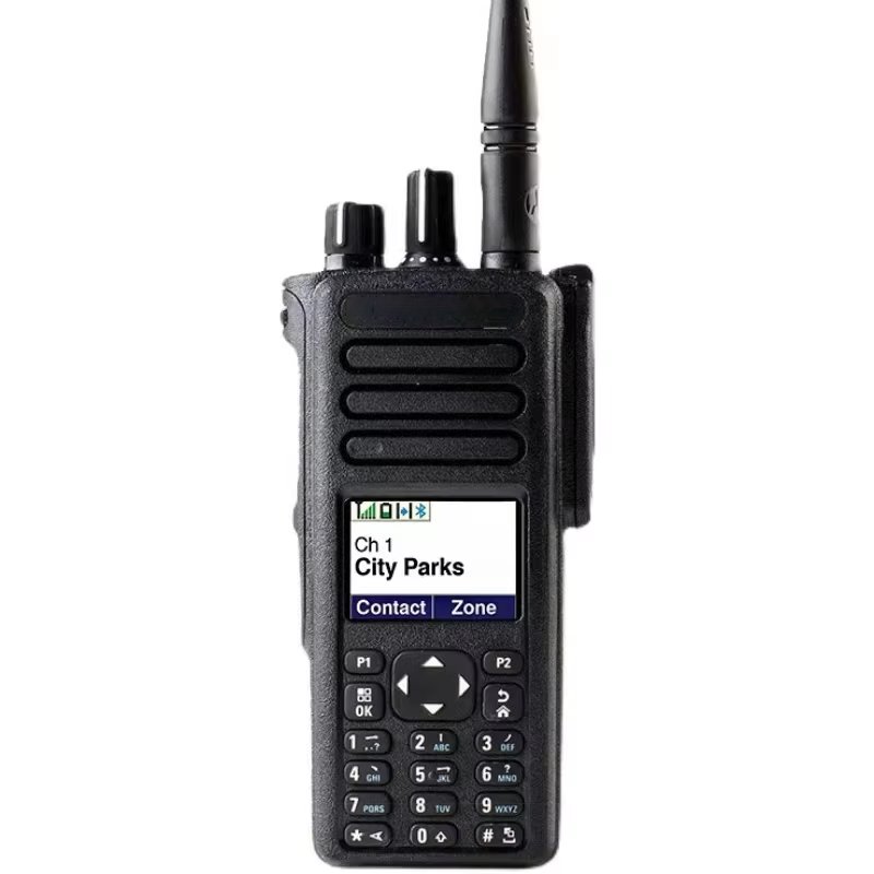 Portable GPS DMR VHF UHF Long Range Digital Handheld 2 Two Way Radio Walkie-Talkie