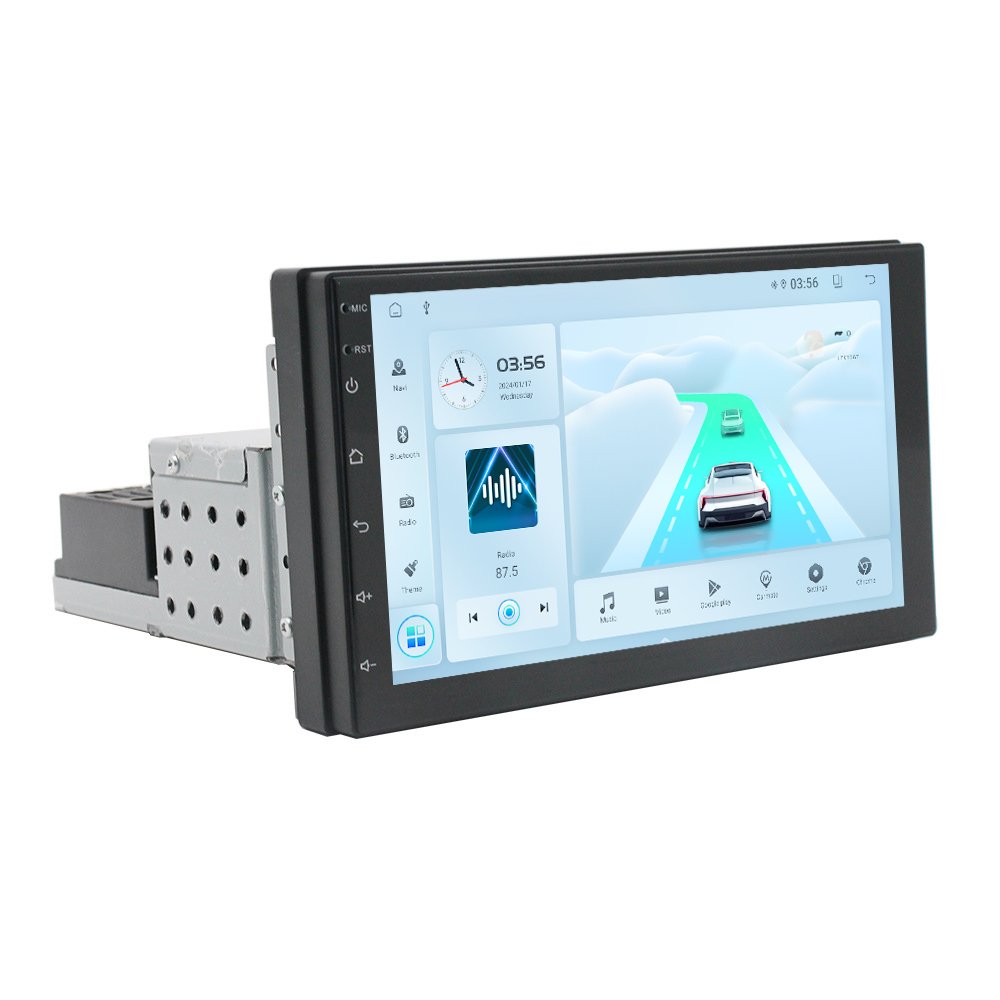 7 Inch Universal 2din 1din Android 13 Car Radio Car Multimedia System With Wireless Carplay Auto IPS 2.5D Screen GPS