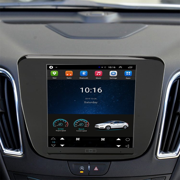 tesla style android radio tesla style radio car radio for Chevrolet Chevy Malibu XL 2013 - 2015 tesla style