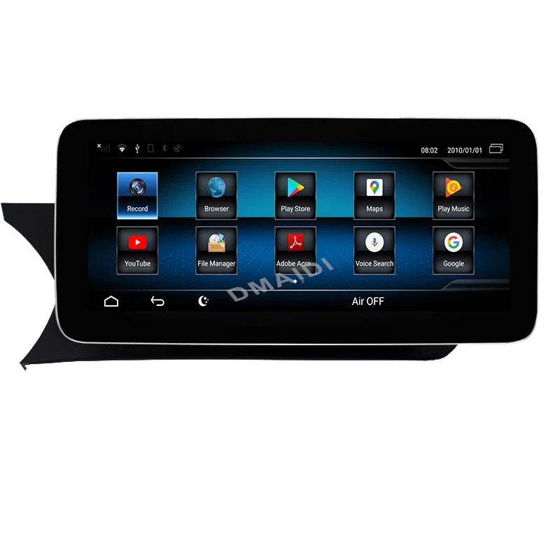 RHD LHD 10.25'' 12.3''Android Carplay Autoradio GPS Navigation for M ercedes B enz C class2011-2014 W204 S204 C180 C200 NTG 4.5
