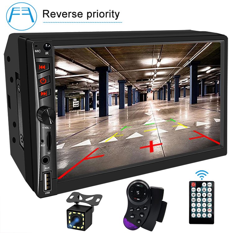 mp5 car audio radio auto dvd car player 7inch double din touch screen car dvd player
