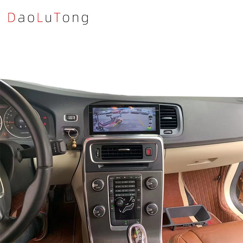 8.8 inch dvd car radio stereo android touch screen multimedia player carplay gps navigation for Volvo s60/v60 2011-2017