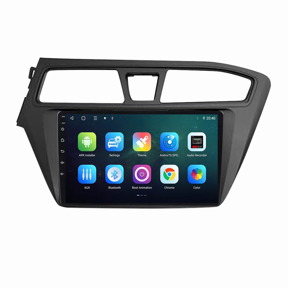 Android car video display player For Hyundai I20 2015-2019 For Grand Starex 2007-2015 GPS Navigationstereo No 2 din dvd