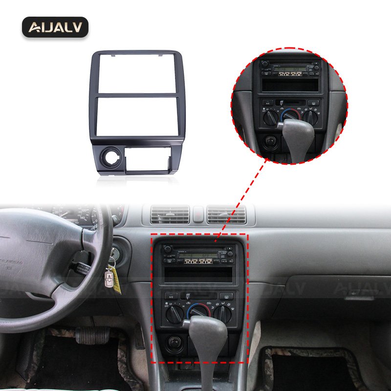 Navigation frame For TOYOTA 1998-2000 CAMRY Car Accessories Center Console Panel Decorative Frame
