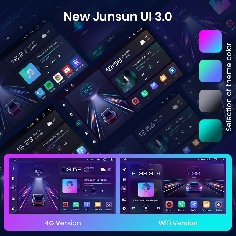 Junsun V1 Pro For Subaru Outback 3 Legacy 4 2003 - 2009 Car Radio Multimedia Video Player Navigation No 2 din DVD Android