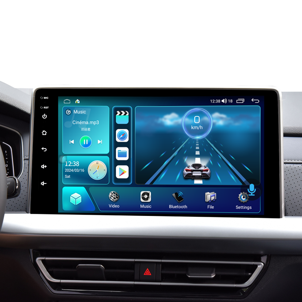 Universal Screen For Android Car Radio 9/10 Inch 7862S Carplay WiFi BT GPS Stereo Audio Music USB Video Player