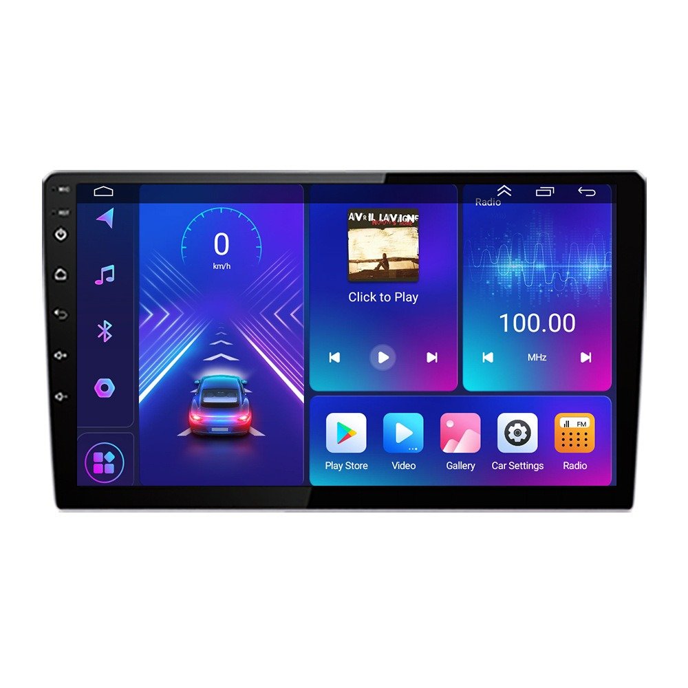 9-Inch OLED Android 10 Car Radio Dashboard Mounted Console Large Screen USB Connectivity Stereo Function Android Carplay 1 Year