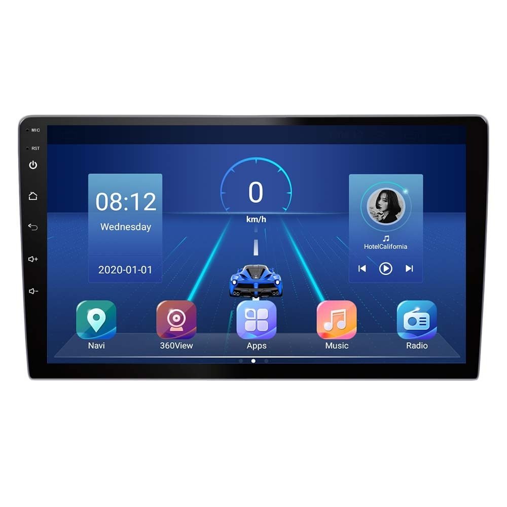 9-Inch OLED Android 10 Car Radio Dashboard Mounted Console Large Screen USB Connectivity Stereo Function Android Carplay 1 Year