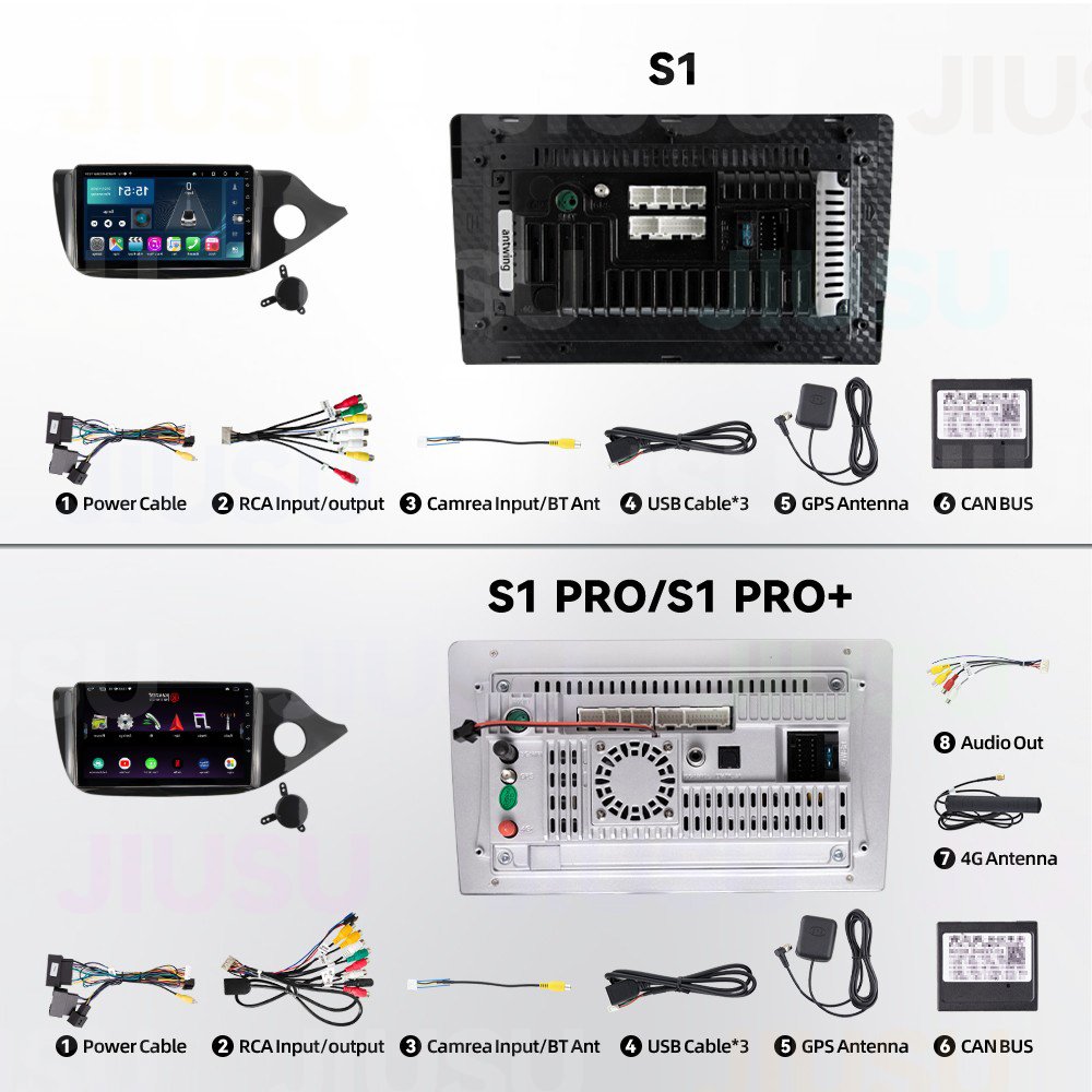 Android 12 Car Radio GPS Navigation DVD Player Stereo Multimedia Audio System for Kia Ceed 2012 RHD with Carplay DSP DAB