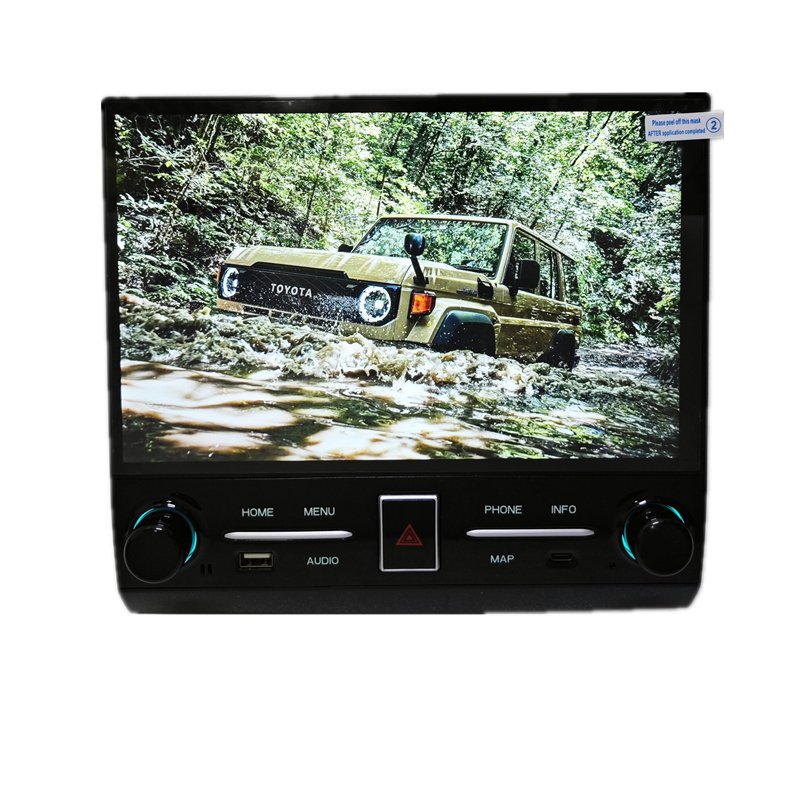 Android Car Radio Multimedia Video Player Navigation Wifi Carplay10.6 inch For Toyota Land Cruiser LC70 LC76 LC75 LC79 2007-2024