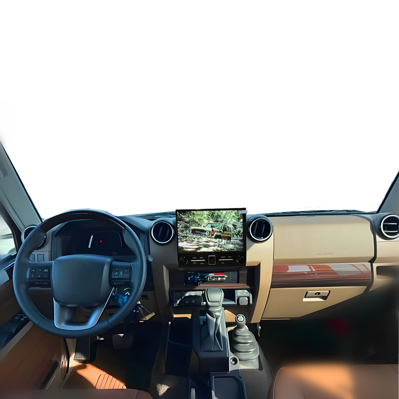 Android Car Radio Multimedia Video Player Navigation Wifi Carplay10.6 inch For Toyota Land Cruiser LC70 LC76 LC75 LC79 2007-2024