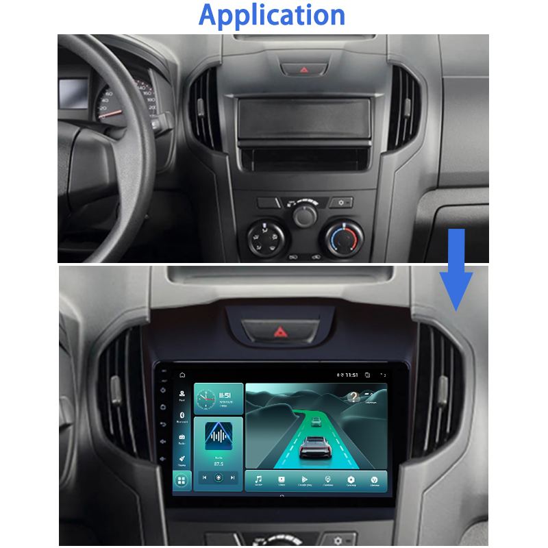 Android 10 Car radio GPS Navigation For ISUZU D-MAX Chevy Chevrolet S10 Trailblazer 2012-2017 Car DVD Player