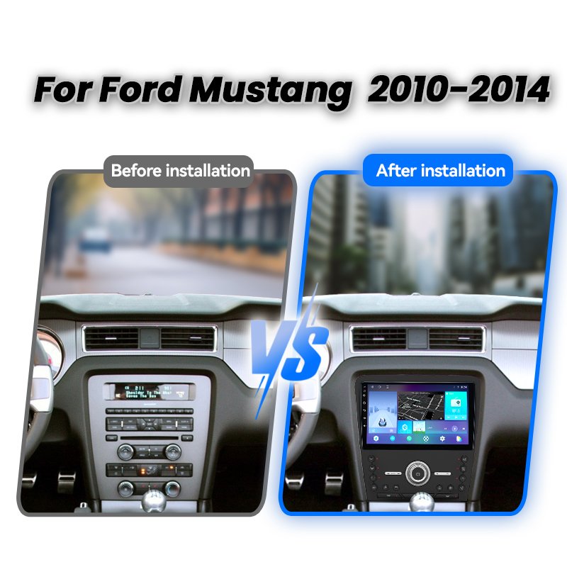High Quality 10.1 Inch radio frame for Ford Mustang 2010-2014
