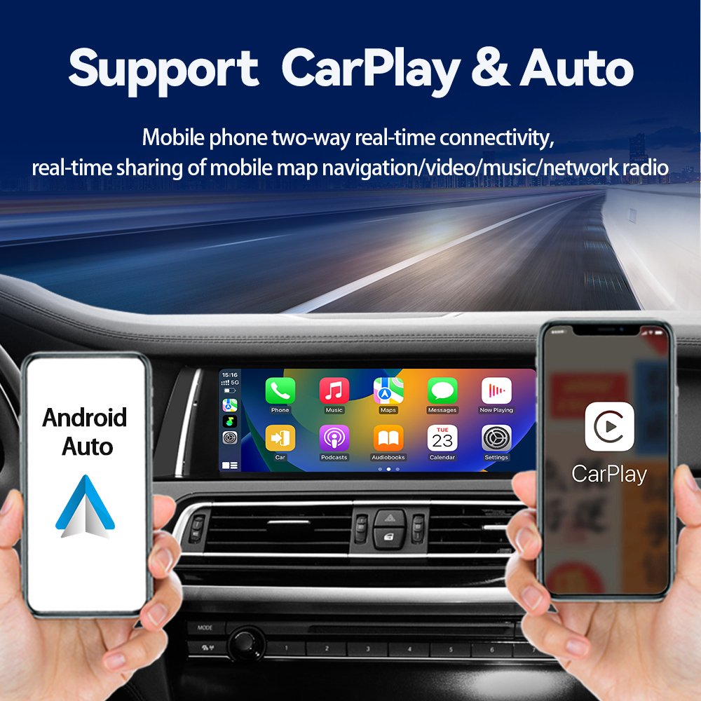 LELV Android 14 Car Radio Wireless Carplay Android Auto Gps Navi Multimedia Player For Bmw 7 Series F01 F02 2009-2017