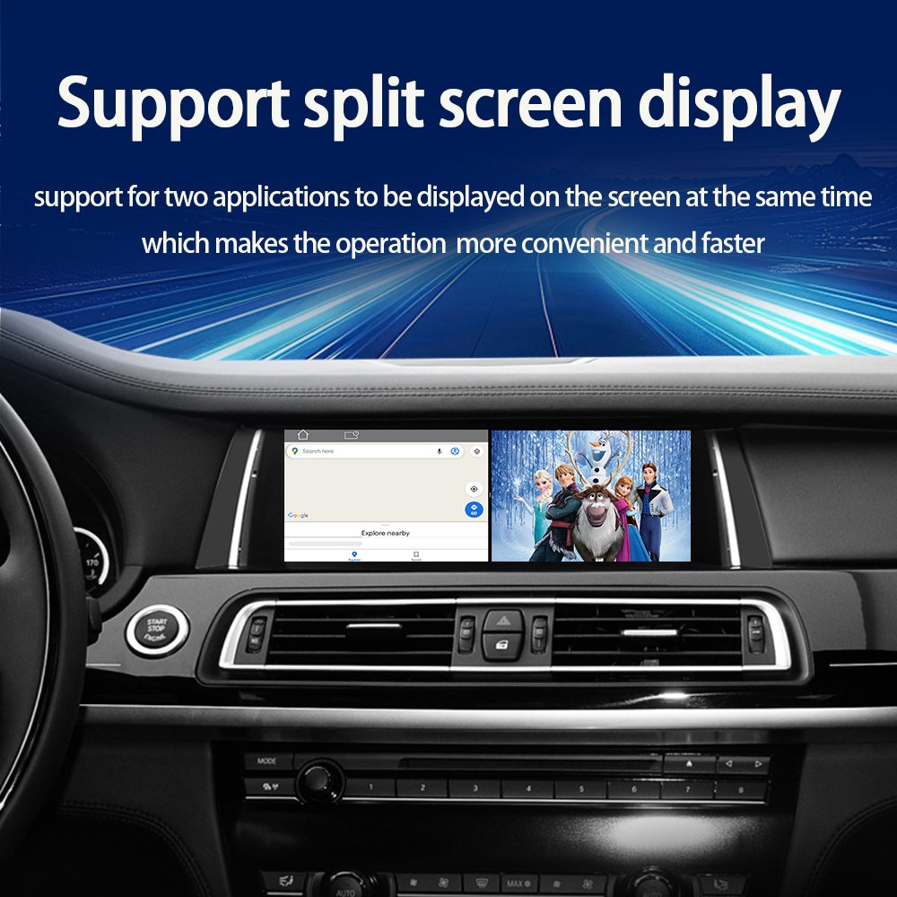 LELV Android 14 Car Radio Wireless Carplay Android Auto Gps Navi Multimedia Player For Bmw 7 Series F01 F02 2009-2017