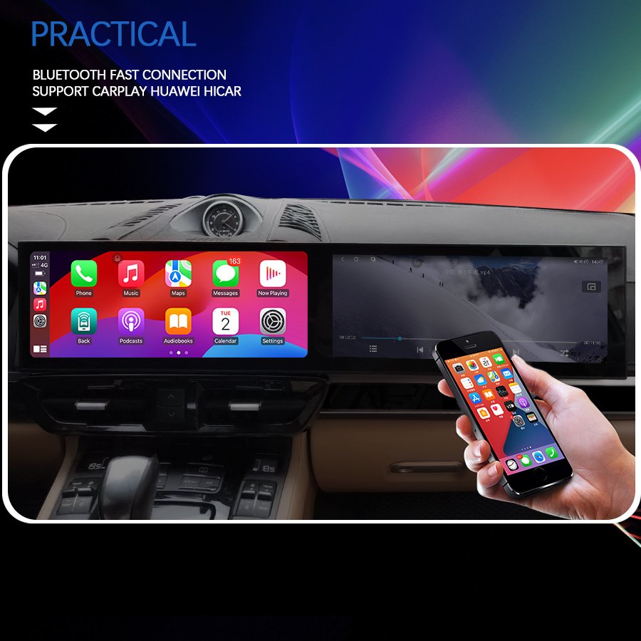 12"+12'' For Porsche Cayenne 958 92A 2010 -2018 Android Carplay Car Radio Stereo Video Player Multimedia Navigation Screen GPS