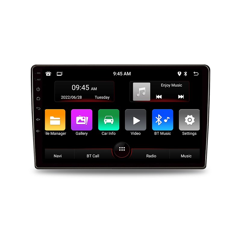 Car DVD player 9 inch Android smart multimedia car radio GPS positioning navigation 2 DIN audio stereo replaceable UI
