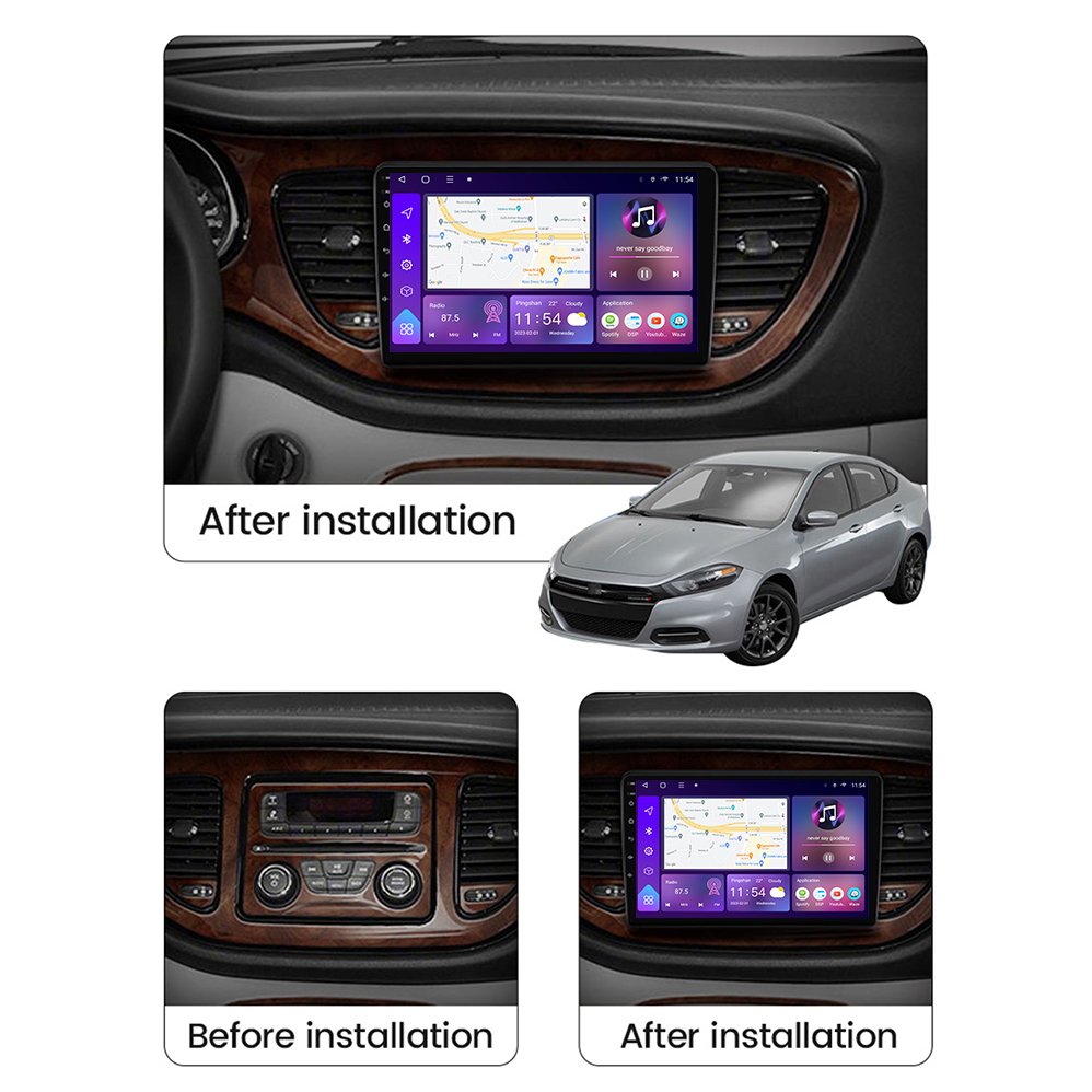 touch screen 2 din car radio for car Android Car Radio GPS For Dodge Dart 2012-2016 Stereo Carplay Multimedia GPS navigation