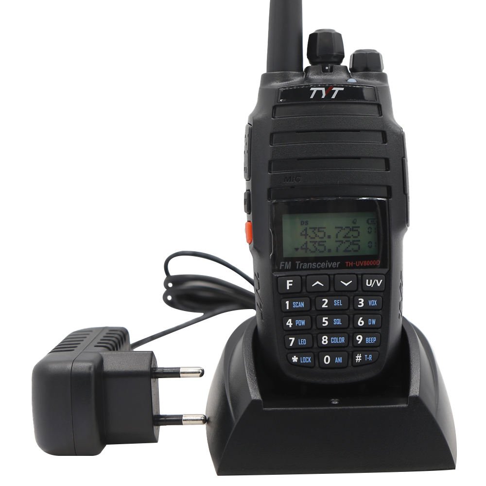 TYT TH-UV8000D,Portable Two-Way Radio Digital GPS UHF VHF 10W 3600mAh Wireless business radio TYT TH-UV8000D