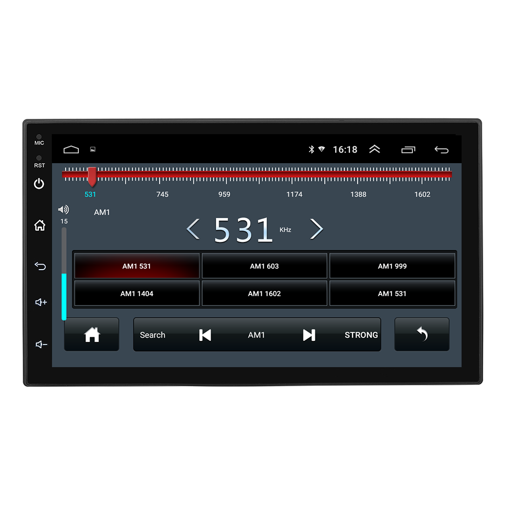 7 Inch DVD Universal car dvd player android 2GB 16GB Built-in HD Multimedia Stereo GPS Radio for cars