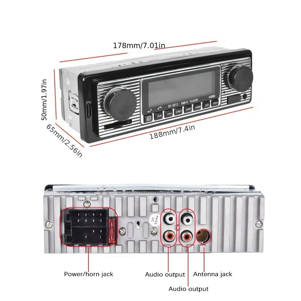 Car MP3 Player Wireless Radio FM Transmitter Wholesaler 1 din Car Radio MP3